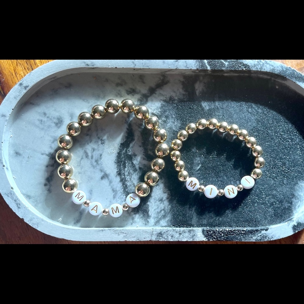 Mommy & me bracelets